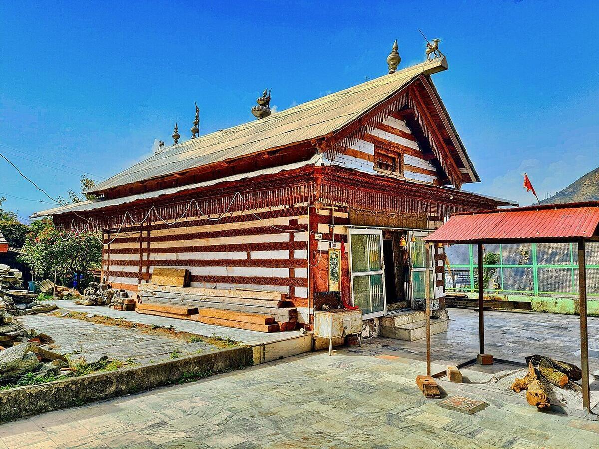 Maa Chandika Devi Temple — historic view
