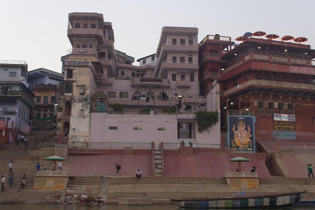 Meer Ghat — historic view