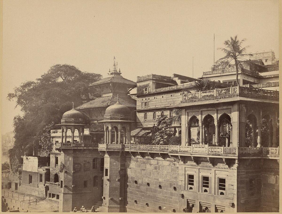 Nepali Temple (Lalita Ghat) — historic view