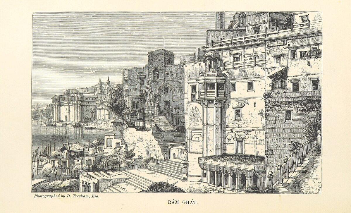 Ram Ghat Temple Complex — historic view