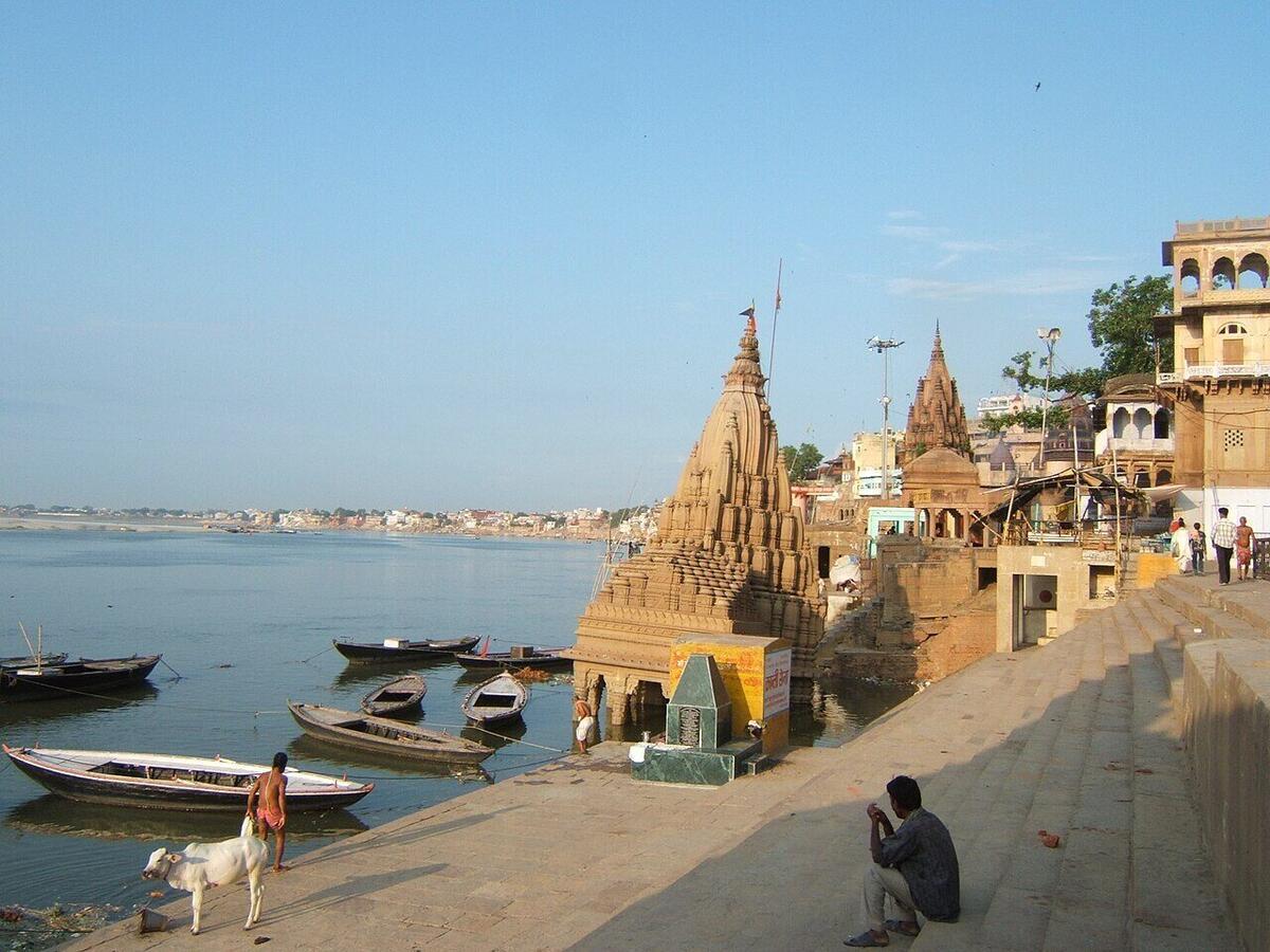 Scindia Ghat — historic view