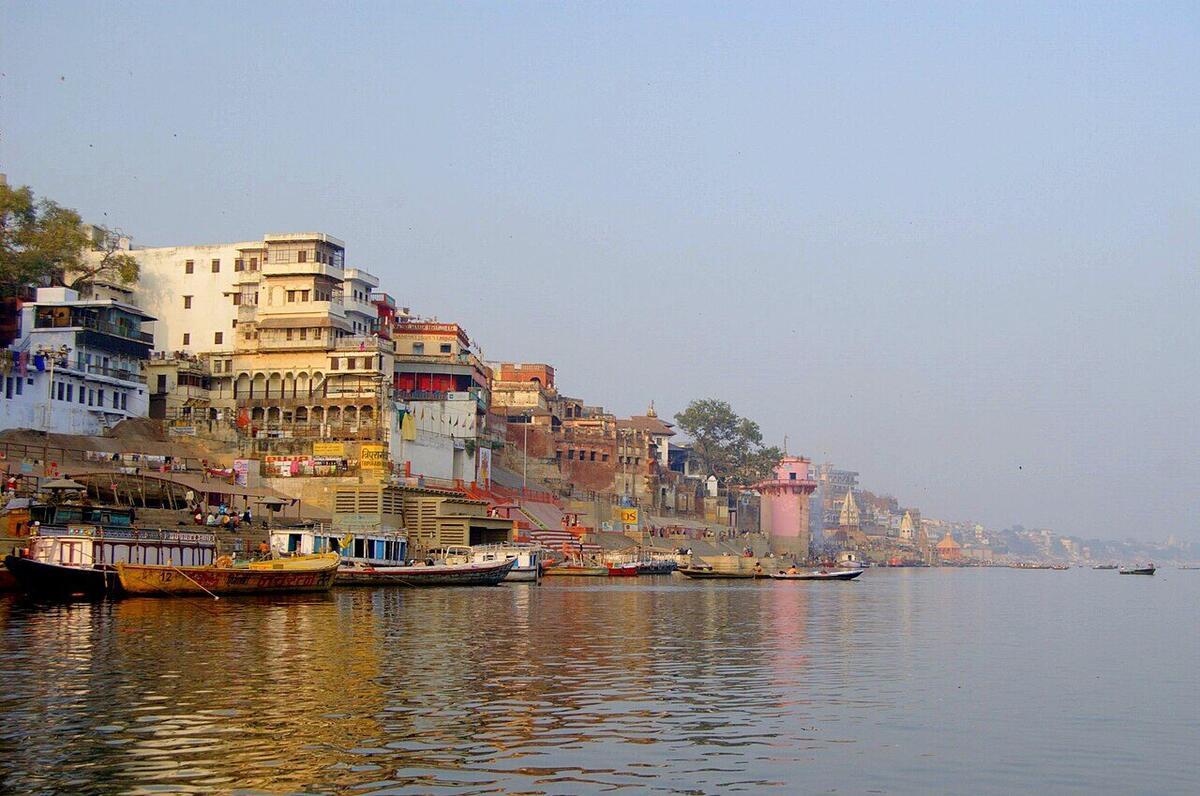 Tripura Bhairavi Ghat — historic view