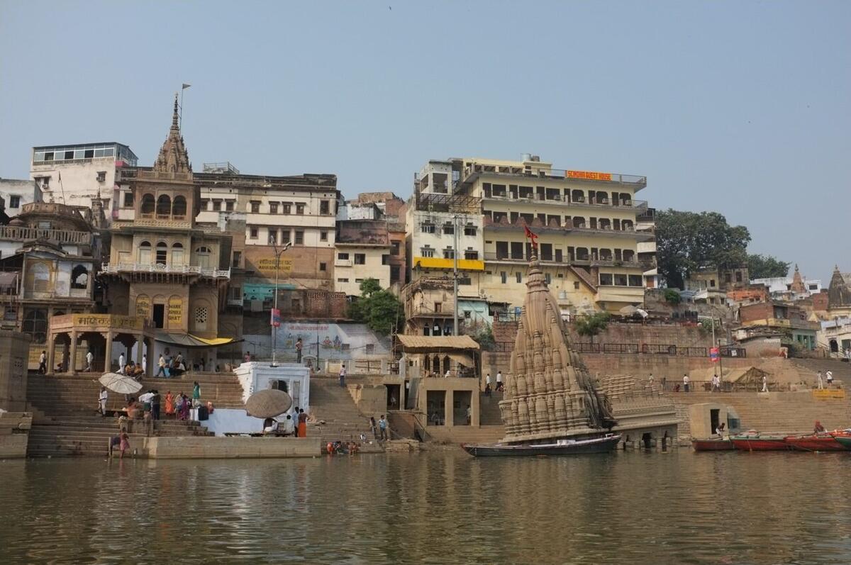 Varanasi Ghats — historic view
